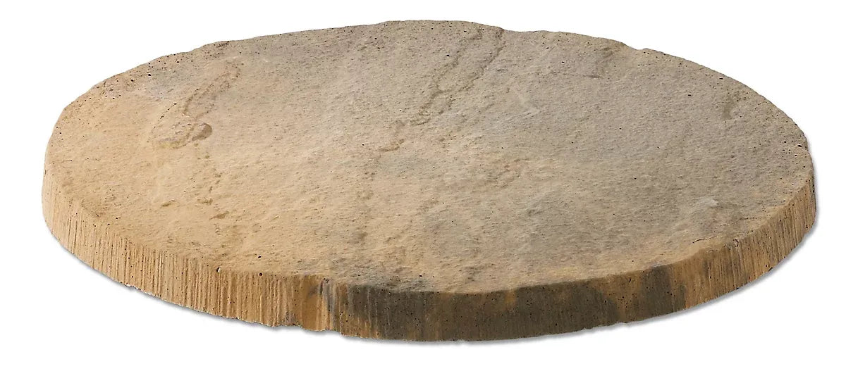 imgi_27_york-brown-round-stepping-stone_5015111817077_01c_bq York brown Round Stepping stone - Image 1