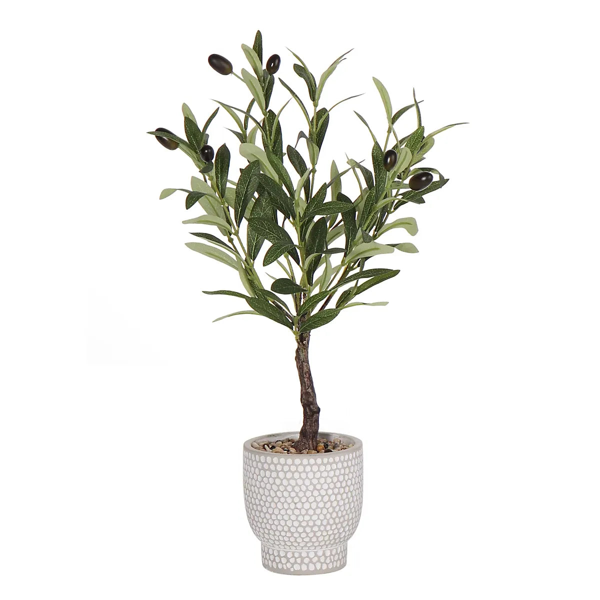 imgi_31_green-53cm-olive-artificial-plant-in-grey-ceramic-pot_5063022718013_01c_bq Green 53cm Olive Artificial plant in Grey Ceramic Pot - Image 1