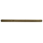 Forest Garden Square Timber Fence post (H)2.4m (W)100mm - Image 4