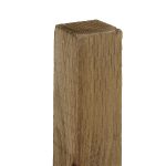 Blooma Green Square Wooden Fence post (H)2.4m (W)75mm - Image 2