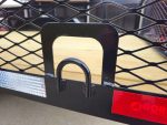 7' X 12' Straight Deck Utility Trailer 2ft Mesh Sides Double Axle 7K GVWR - Image 12