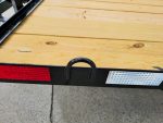 5x14 Dovetail Utility Trailer Powder Coated W/ Gate 3,500lb Axle - Image 7
