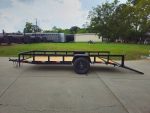 5x14 Dovetail Utility Trailer Powder Coated W/ Gate 3,500lb Axle - Image 19