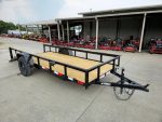 5x14 Dovetail Utility Trailer Powder Coated W/ Gate 3,500lb Axle - Image 24