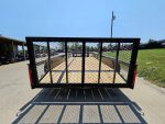 6'4" x 14 Utility Trailer Powder Coated Dovetail (2) 3500 Axles 7k GVWR - Image 8