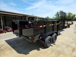 7x16 IBeam Hybrid Hydraulic Dump Trailer with 3ft Sides (2) 6K Axles 12K GVWR - Image 8