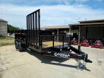 7x16 IBeam Hybrid Hydraulic Dump Trailer with 3ft Sides (2) 6K Axles 12K GVWR - Image 10
