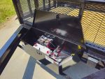 7x16 IBeam Hybrid Hydraulic Dump Trailer with 3ft Sides (2) 6K Axles 12K GVWR - Image 11