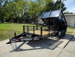 7x16 IBeam Hybrid Hydraulic Dump Trailer with 3ft Sides (2) 6K Axles 12K GVWR - Image 16