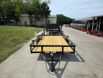 6.4x14 Straight Deck Utility Trailer 3,500lb Axle With Tall Gate - Image 2