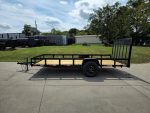 6.4x14 Straight Deck Utility Trailer 3,500lb Axle With Tall Gate - Image 4