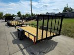 6.4x14 Straight Deck Utility Trailer 3,500lb Axle With Tall Gate - Image 9