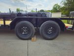 7x20 Utility Trailer Dovetail Powder Coated W/gate (2) 3500lb Axles 7k GVWR - Image 16