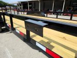 7x20 Utility Trailer Dovetail Powder Coated W/gate (2) 3500lb Axles 7k GVWR - Image 8
