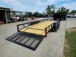 7x20 Utility Trailer Dovetail Powder Coated W/gate (2) 3500lb Axles 7k GVWR - Image 12