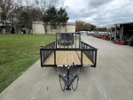 6.4x12 Straight Deck Utility Trailer with 2ft Mesh Sides (2) 3,500lb Axles - Image 2