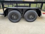 6.4x12 Straight Deck Utility Trailer with 2ft Mesh Sides (2) 3,500lb Axles - Image 5