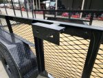 6.4x12 Straight Deck Utility Trailer with 2ft Mesh Sides (2) 3,500lb Axles - Image 11