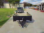 5' X 10' Utility Trailer Straight Deck 18" Sides Tall Gate - Image 13