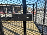 6.4' X 12' Straight Deck Tandem Utility Trailer 4ft Mesh Sides (2) 3,500lb Axles - Image 10