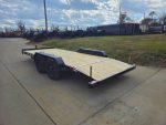 7' X 18' Wood Deck Car Hauler WIth Removable Fender 5,200 lb Axles - Image 8