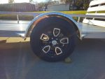 6.4'x12' Aluminum Utility Trailer With Gate Aluminum Wheels 3500 lb Axle - Image 6