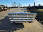 6.4'x12' Aluminum Utility Trailer With Gate Aluminum Wheels 3500 lb Axle - Image 10