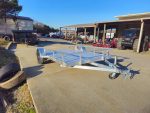 6.4'x12' Aluminum Utility Trailer With Gate Aluminum Wheels 3500 lb Axle - Image 20
