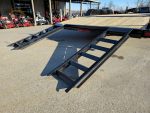 7x20 Wood Deck Car Hauler (2) 5200lb Axle w/ Brake and Ramps - Image 13