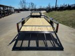 6'4" x 14 Utility Trailer Dovetail With Gate Powder Coated 3,500lb Axle - Image 15