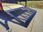 6'4" x 16 Utility Trailer Double Axle Dovetail With Gate Powder Coated (2) 3500lb Axles - Image 21