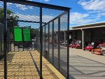 7x18 Dovetail Debris Utility Trailer w/ Side Gate 6 Foot Mesh sides (2) 3,500lb Axles 7K GVWR - Image 14