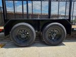 6.4x18 Debris Junk Trash Removal Leaf Trailer 6ft Mesh Sides (2) 3500lb Axles 7k GVWR - Image 18