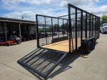 6.4x18 Debris Junk Trash Removal Leaf Trailer 6ft Mesh Sides (2) 3500lb Axles 7k GVWR - Image 9