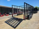 6.4' x 16' Debris Leaf Junk Trash Removal Loader Utility Trailer (2) 3500 Axles - Image 9
