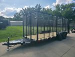 6.4' x 18' Debris Leaf Junk Trash Removal Loader Utility Trailer (2) 3500 Axles - Image 3