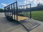 6.4' x 18' Debris Leaf Junk Trash Removal Loader Utility Trailer (2) 3500 Axles - Image 10
