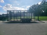 6.4' x 18' Debris Leaf Junk Trash Removal Loader Utility Trailer (2) 3500 Axles - Image 4
