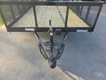 7x14 Tandem Utility Trailer (2) 5200lb Axles w/ Rear Brakes 2FT Mesh Sides Dovetail - Image 11