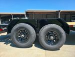 7x16 Equipment Trailer Dovetail Mini King Kong Ramps (2) 7,000LB Axles - Image 23