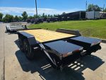 7x16 Equipment Trailer Dovetail Mini King Kong Ramps (2) 7,000LB Axles - Image 9