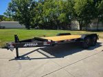 7x16 Equipment Trailer Dovetail Mini King Kong Ramps (2) 7,000LB Axles