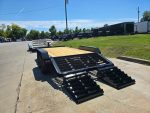 7x16 Equipment Trailer Dovetail Mini King Kong Ramps (2) 7,000LB Axles - Image 10