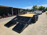 7x16 Equipment Trailer Dovetail Mini King Kong Ramps (2) 7,000LB Axles - Image 12