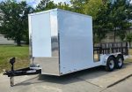 7x18 Hybrid Enclosed and Utility Trailer all in one (2) 5200LB Axles 10K GVWR - Image 3