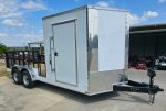 7x18 Hybrid Enclosed and Utility Trailer all in one (2) 5200LB Axles 10K GVWR - Image 6