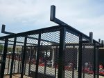 7x16 Debris Junk Trash Leaf Removal Trailer 6ft Mesh Sides and Ladder Racks 7k GVWR - Image 12