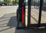 7x16 Debris Junk Trash Leaf Removal Trailer 6ft Mesh Sides and Ladder Racks 7k GVWR - Image 17