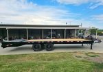 8.5x25 IBeam Deckover Dovetail Trailer (2) 10K Axles King Kong Ramps 20K GVWR - Image 5