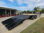 8.5x25 IBeam Deckover Dovetail Trailer (2) 10K Axles King Kong Ramps 20K GVWR - Image 13